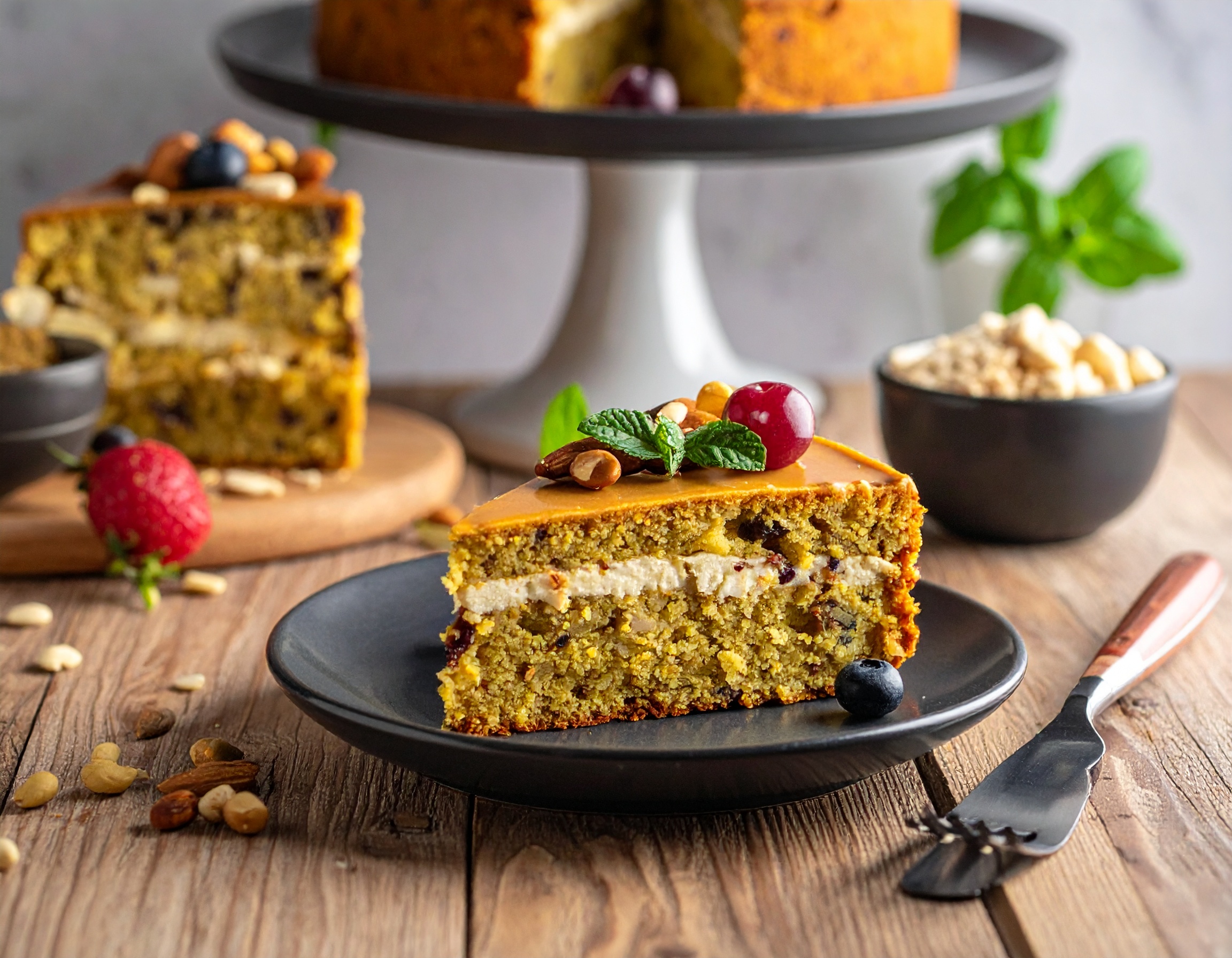 ヴィーガンプロテインケーキレシピ：高タンパクなPFCバランスを維持する方法